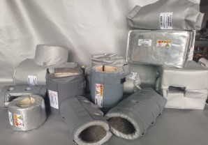 Detachable soft energy-saving insulation cover for valve pipeline flanges