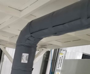 Detachable flexible energy-saving insulation cover for elbows