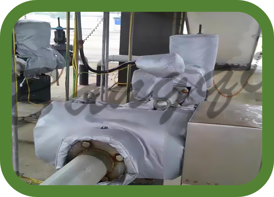 Special-shaped detachable soft energy-saving insulation cover